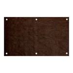Black Leather Texture Leather Textures, Brown Leather Line Banner and Sign 5  x 3 