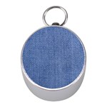 Blue Denim Texture Macro, Blue Denim Background, Jeans Background, Jeans Textures, Fabric Background Mini Silver Compasses