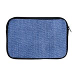 Blue Denim Texture Macro, Blue Denim Background, Jeans Background, Jeans Textures, Fabric Background Apple MacBook Pro 17  Zipper Case