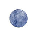 Blue Grunge Texture, Wall Texture, Blue Retro Background Golf Ball Marker (10 pack)
