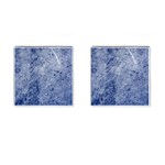 Blue Grunge Texture, Wall Texture, Blue Retro Background Cufflinks (Square)