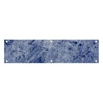 Blue Grunge Texture, Wall Texture, Blue Retro Background Banner and Sign 4  x 1 