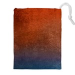 Orange To Blue, Abstract, Background, Blue, Orange, Drawstring Pouch (4XL)