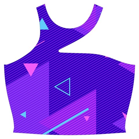 Purple Geometric Abstraction, Purple Neon Background Cut Out Top from UrbanLoad.com Front