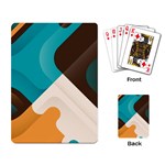 Retro Colored Abstraction Background, Creative Retro Playing Cards Single Design (Rectangle)