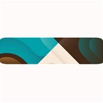 Retro Colored Abstraction Background, Creative Retro Large Bar Mat