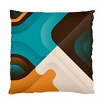 Retro Colored Abstraction Background, Creative Retro Standard Cushion Case (One Side)