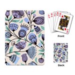 Retro Texture With Birds Playing Cards Single Design (Rectangle)