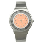Peach Fuzz 2024 Stainless Steel Watch