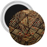 Abstract Geometric Pattern, Abstract Paper Backgrounds 3  Magnets
