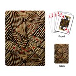 Abstract Geometric Pattern, Abstract Paper Backgrounds Playing Cards Single Design (Rectangle)