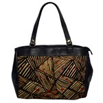Abstract Geometric Pattern, Abstract Paper Backgrounds Oversize Office Handbag