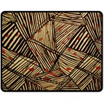 Abstract Geometric Pattern, Abstract Paper Backgrounds Fleece Blanket (Medium)