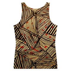 Abstract Geometric Pattern, Abstract Paper Backgrounds Sport Tank Top  from UrbanLoad.com Back