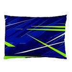 Abstract Lightings, Grunge Art, Geometric Backgrounds Pillow Case