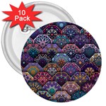 Texture, Pattern, Abstract 3  Buttons (10 pack) 