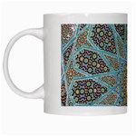 Tile, Geometry, Pattern, Points, Abstraction White Mug