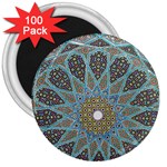 Tile, Geometry, Pattern, Points, Abstraction 3  Magnets (100 pack)
