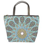 Tile, Geometry, Pattern, Points, Abstraction Bucket Bag