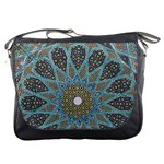 Tile, Geometry, Pattern, Points, Abstraction Messenger Bag