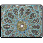 Tile, Geometry, Pattern, Points, Abstraction Two Sides Fleece Blanket (Medium)