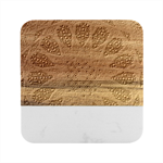 Tile, Geometry, Pattern, Points, Abstraction Marble Wood Coaster (Square)