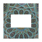 Tile, Geometry, Pattern, Points, Abstraction White Box Photo Frame 4  x 6 