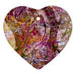 Abstract pink blend Ornament (Heart)