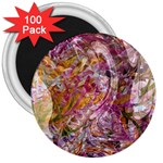 Abstract pink blend 3  Magnets (100 pack)