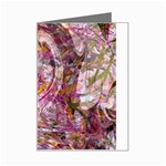 Abstract pink blend Mini Greeting Card