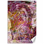 Abstract pink blend Canvas 24  x 36 
