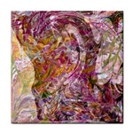 Abstract pink blend Face Towel