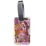 Abstract pink blend Luggage Tag (one side)