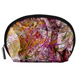 Abstract pink blend Accessory Pouch (Large)