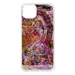 Abstract pink blend iPhone 14 Plus TPU UV Print Case