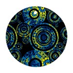 Authentic Aboriginal Art - Circles (Paisley Art) Ornament (Round)