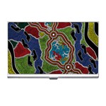 Authentic Aboriginal Art - Walking the Land Business Card Holder