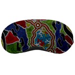 Authentic Aboriginal Art - Walking the Land Sleep Mask