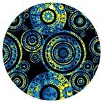 Authentic Aboriginal Art - Circles (Paisley Art) UV Print Acrylic Ornament Round