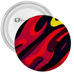 Abstract Fire Flames Grunge Art, Creative 3  Buttons