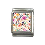 Abstract Floral Background Italian Charm (13mm)