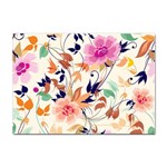 Abstract Floral Background Sticker A4 (10 pack)