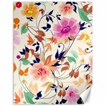 Abstract Floral Background Canvas 18  x 24 