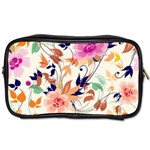 Abstract Floral Background Toiletries Bag (Two Sides)