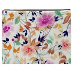 Abstract Floral Background Cosmetic Bag (XXXL)