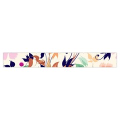 Abstract Floral Background Make Up Case (Small) from UrbanLoad.com Zipper Tape Front