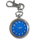 Blue Abstract, Background Pattern Key Chain Watches