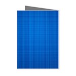 Blue Abstract, Background Pattern Mini Greeting Cards (Pkg of 8)