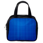 Blue Abstract, Background Pattern Classic Handbag (One Side)