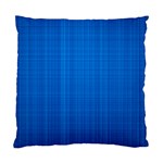 Blue Abstract, Background Pattern Standard Cushion Case (One Side)